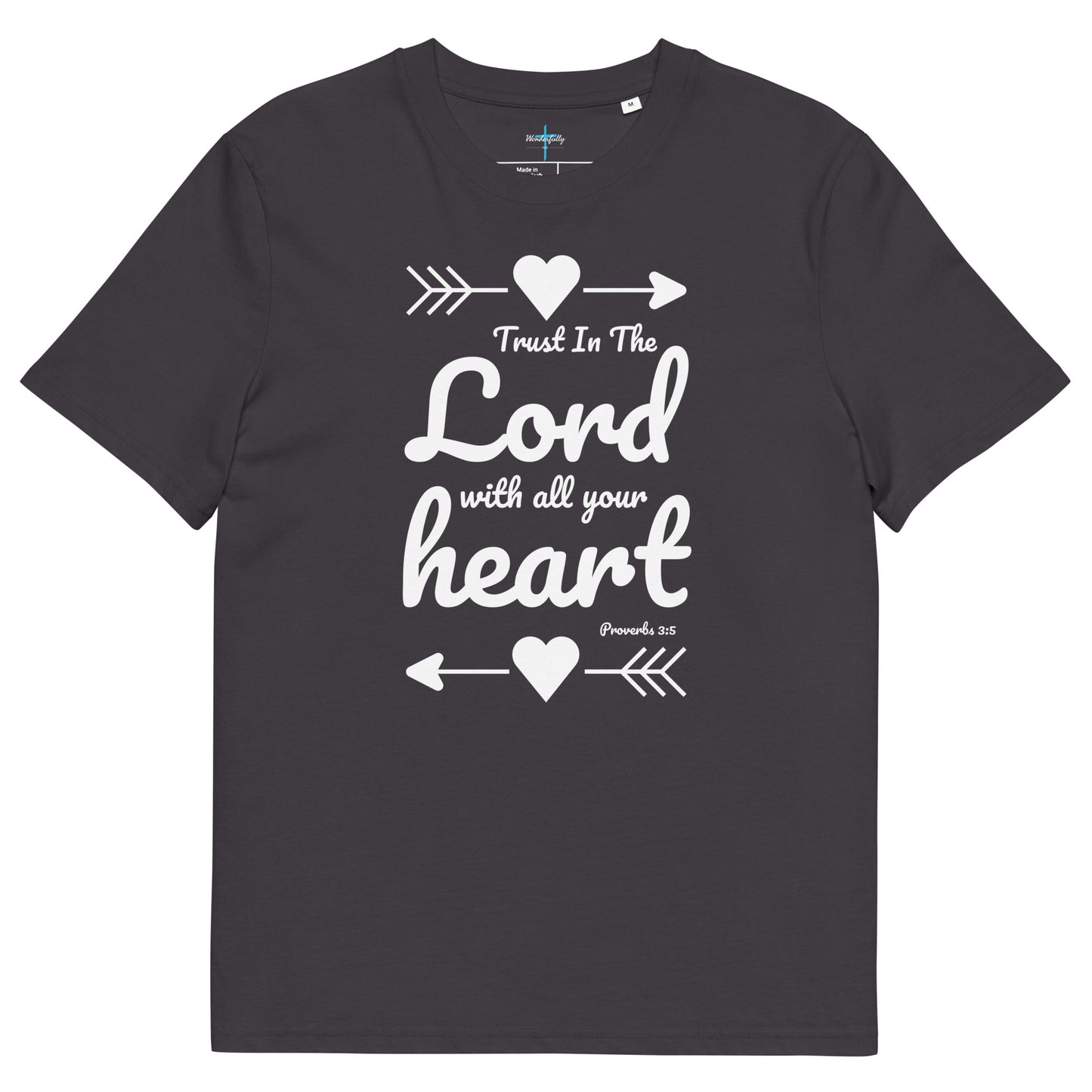 Trust In the Lord with all your Heart - Women's organic cotton t-shirt
