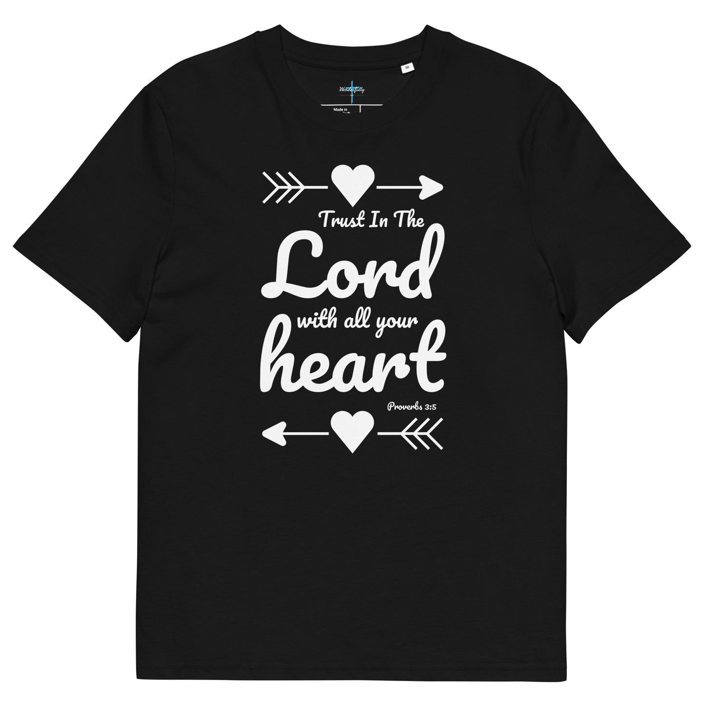 Trust In the Lord with all your Heart - Women's organic cotton t-shirt