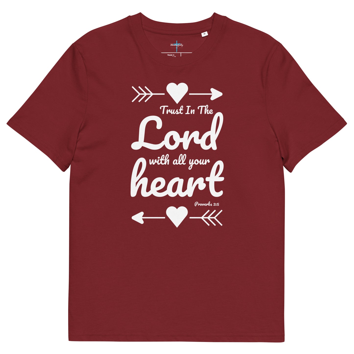 Trust In the Lord with all your Heart - Women's organic cotton t-shirt