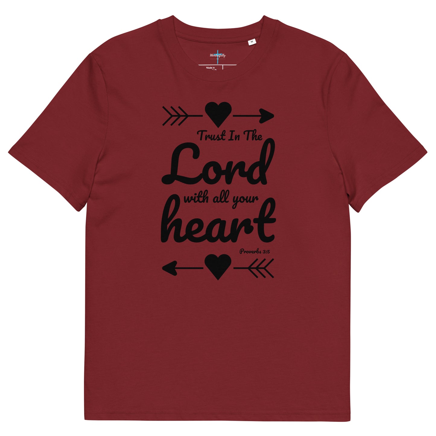 Trust the Lord with all your Heart - Women's organic cotton t-shirt