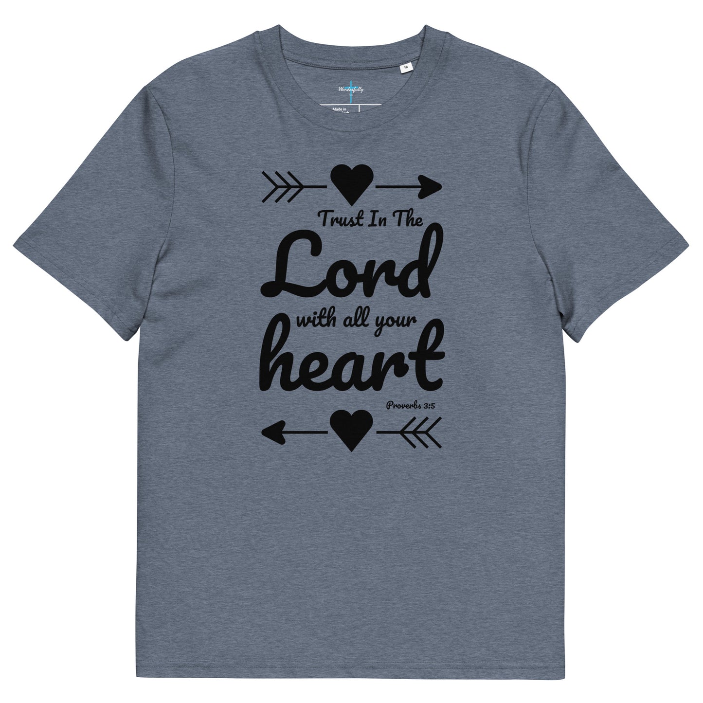 Trust the Lord with all your Heart - Women's organic cotton t-shirt