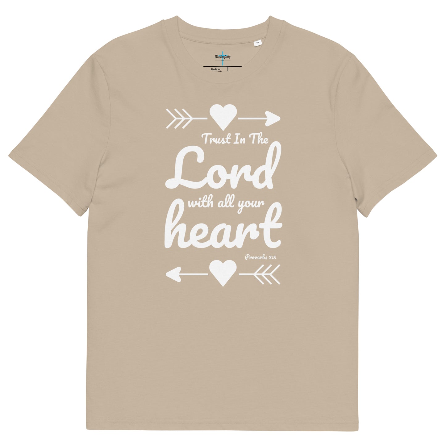 Trust In the Lord with all your Heart - Women's organic cotton t-shirt