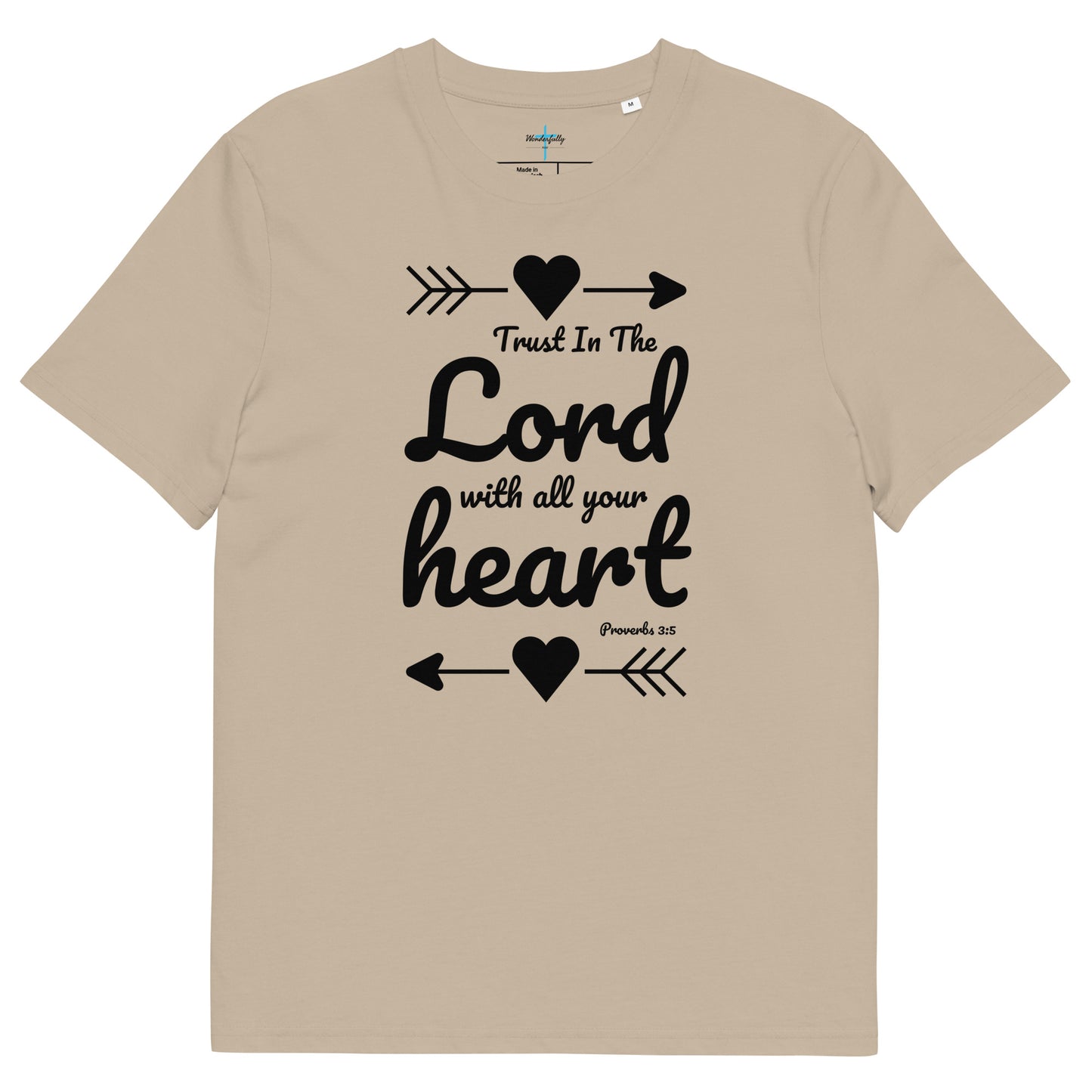 Trust the Lord with all your Heart - Women's organic cotton t-shirt