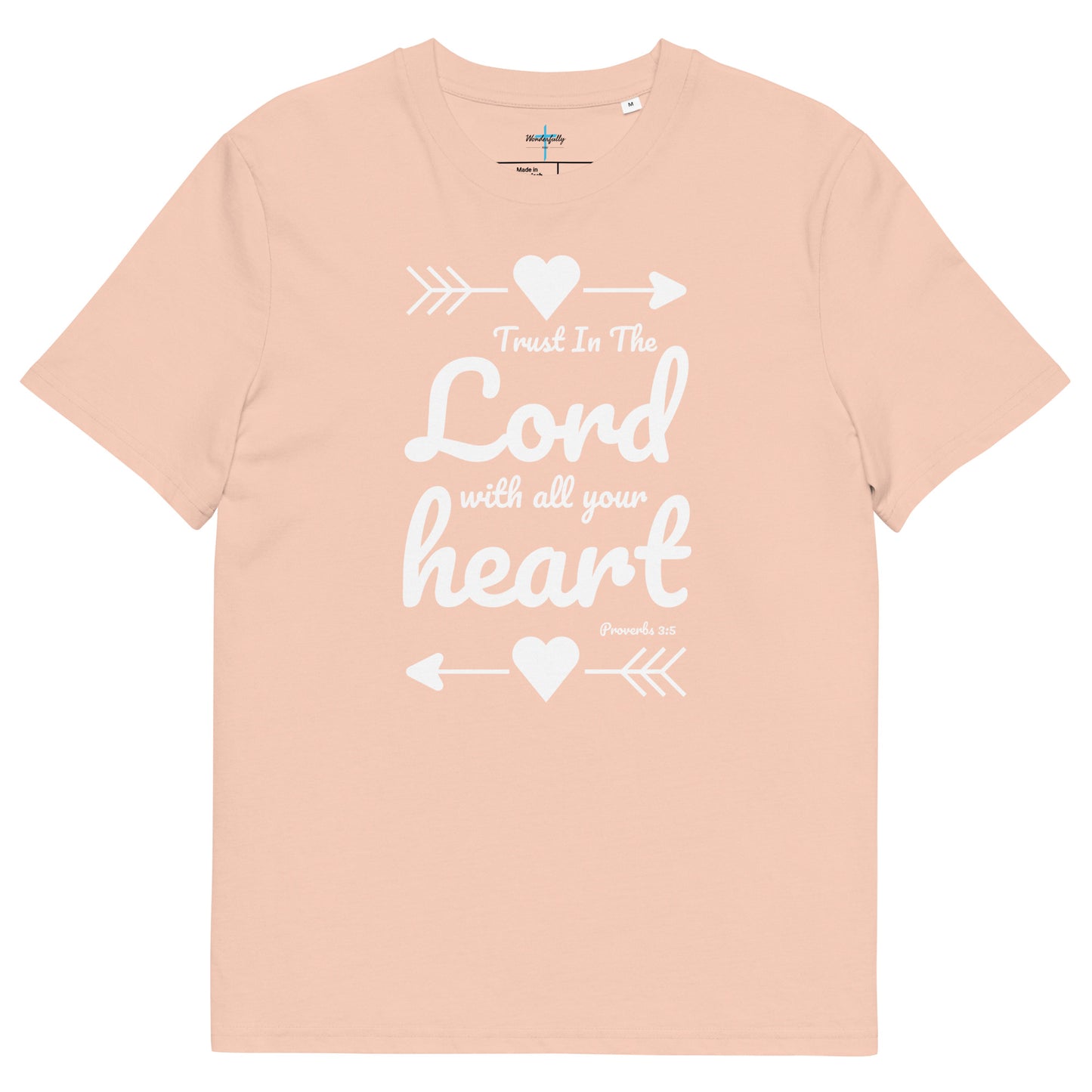 Trust In the Lord with all your Heart - Women's organic cotton t-shirt