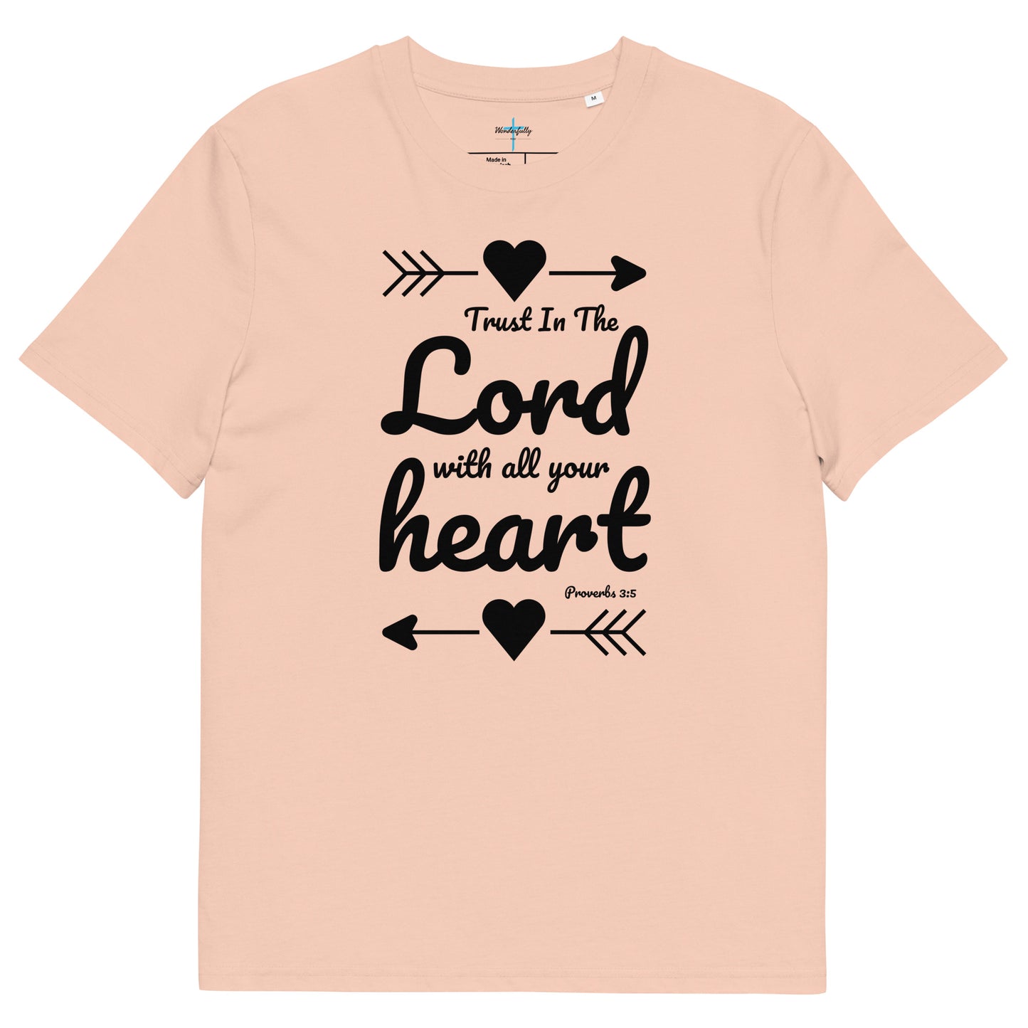 Trust the Lord with all your Heart - Women's organic cotton t-shirt