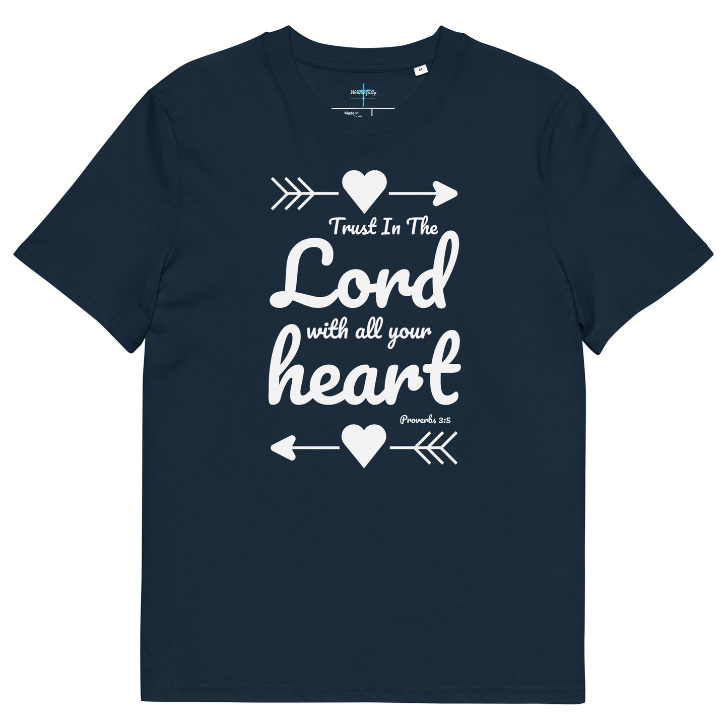 Trust In the Lord with all your Heart - Women's organic cotton t-shirt