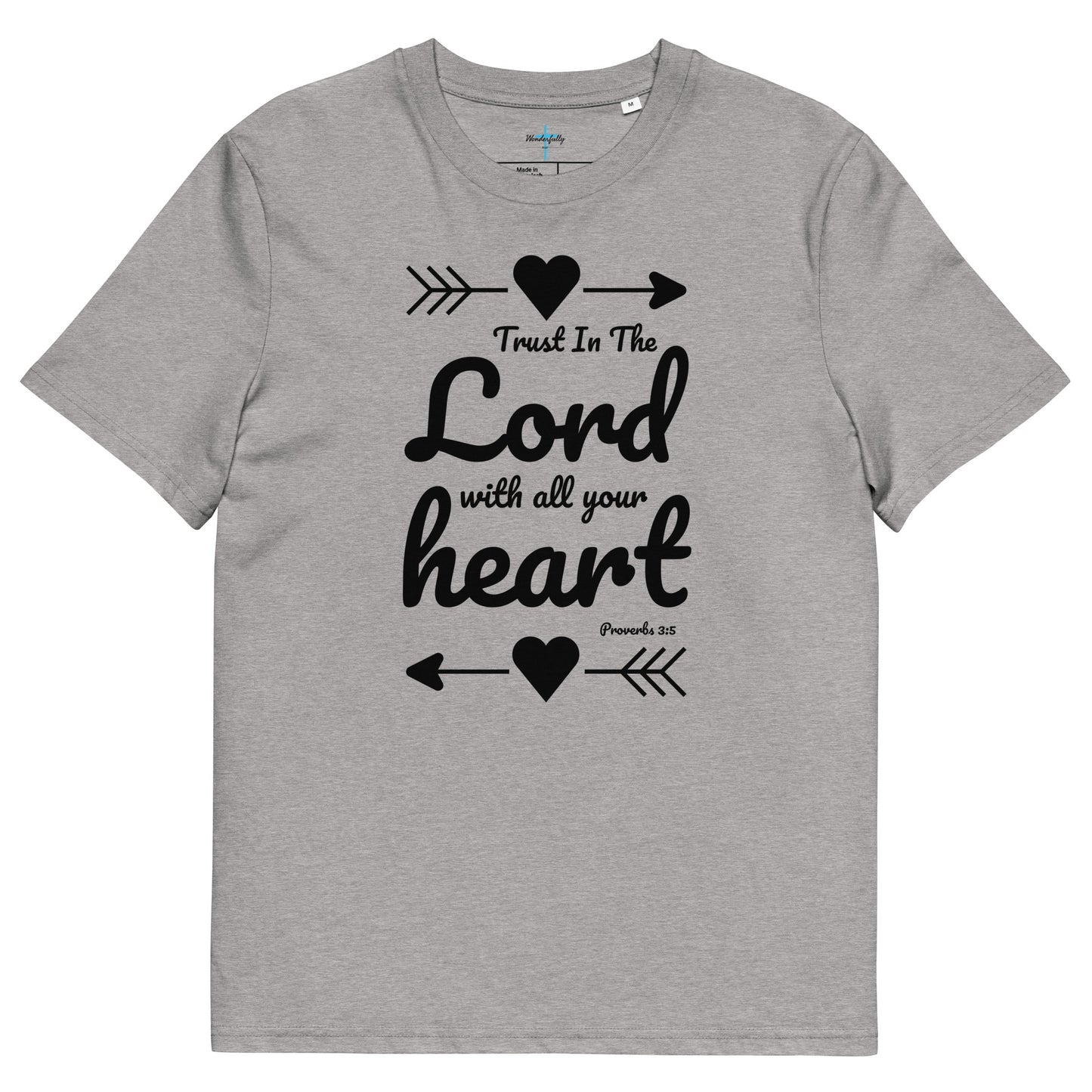 Trust the Lord with all your Heart - Women's organic cotton t-shirt