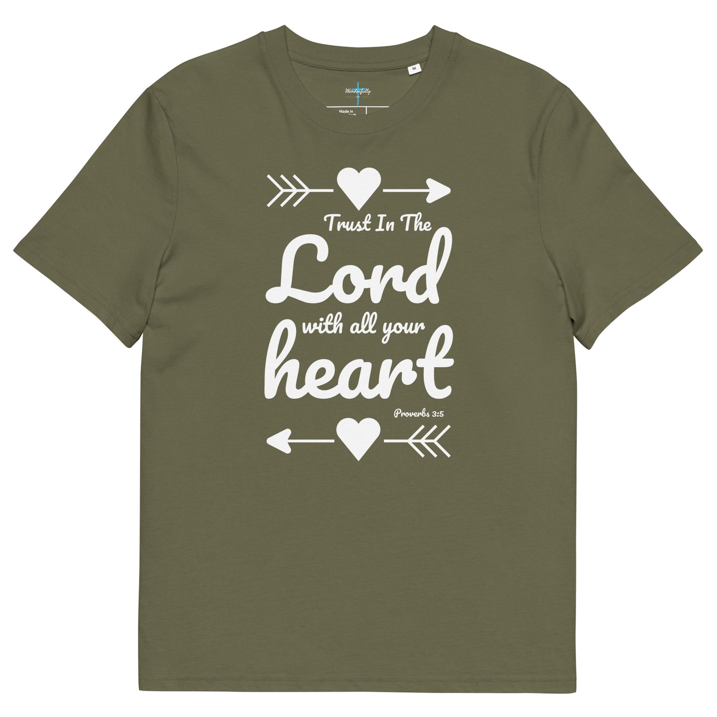Trust In the Lord with all your Heart - Women's organic cotton t-shirt