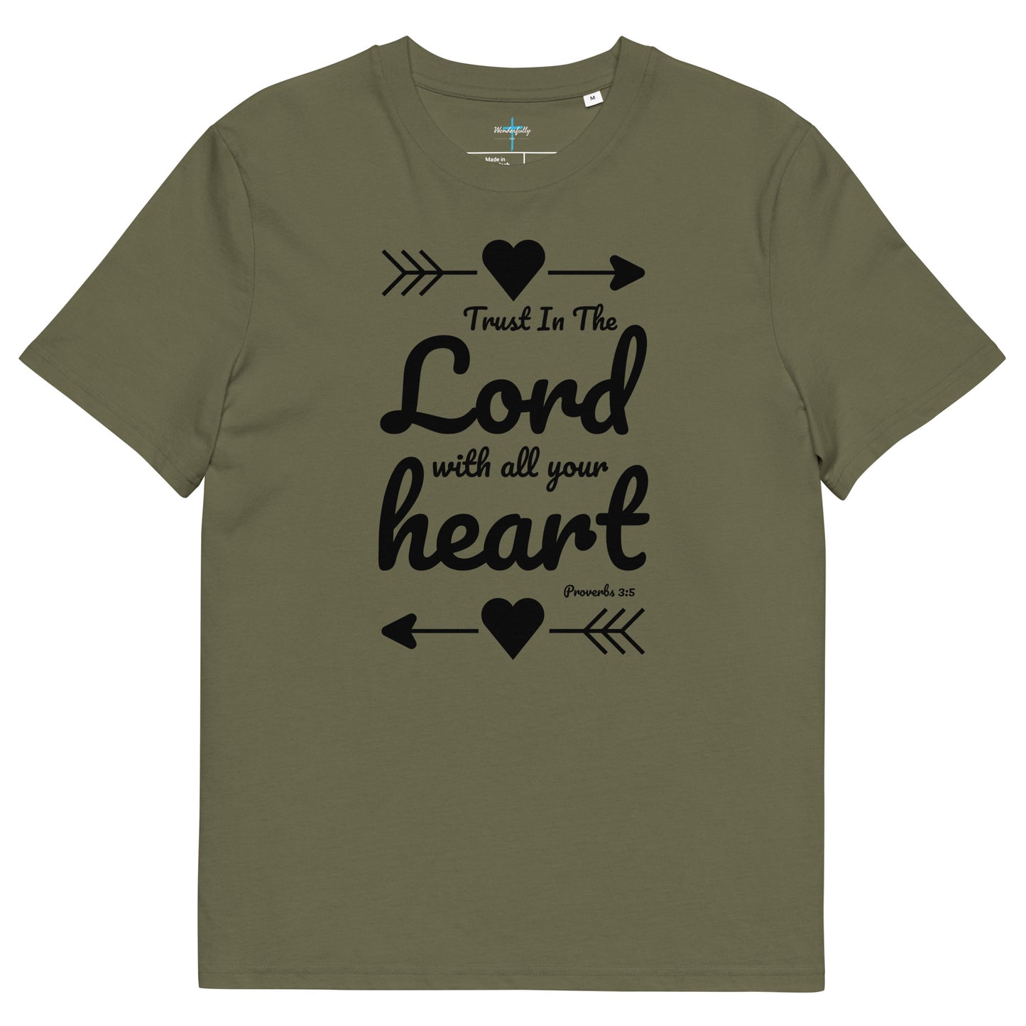 Trust the Lord with all your Heart - Women's organic cotton t-shirt