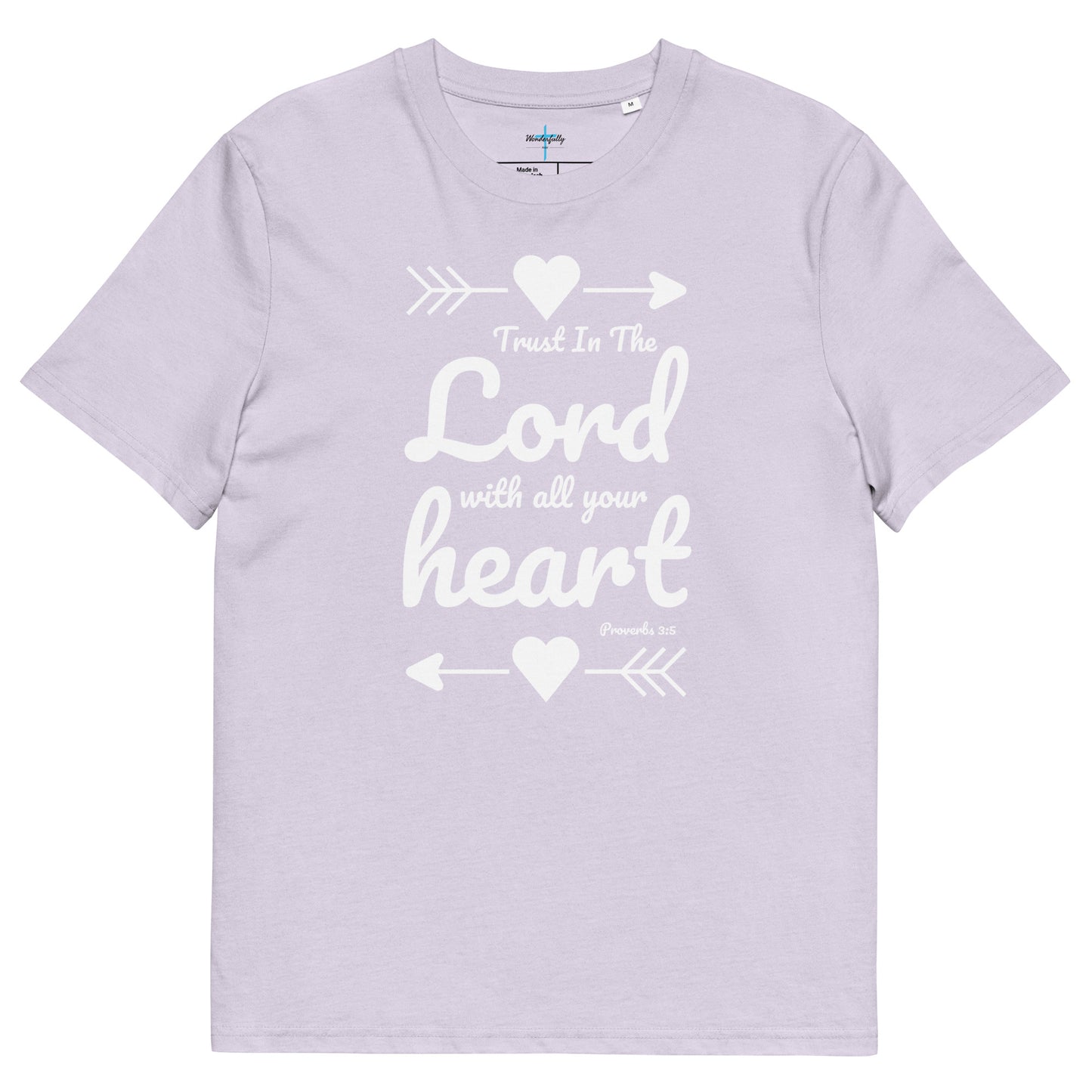 Trust In the Lord with all your Heart - Women's organic cotton t-shirt