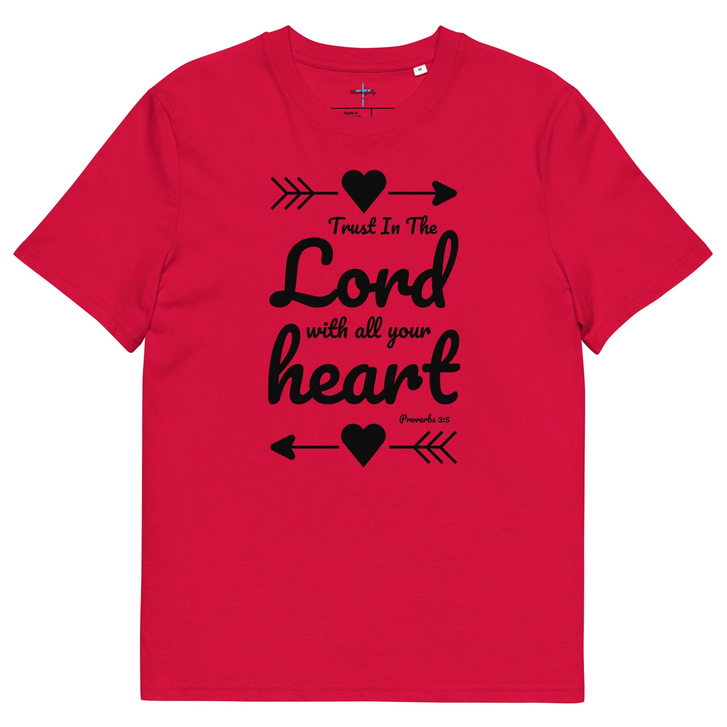 Trust the Lord with all your Heart - Women's organic cotton t-shirt