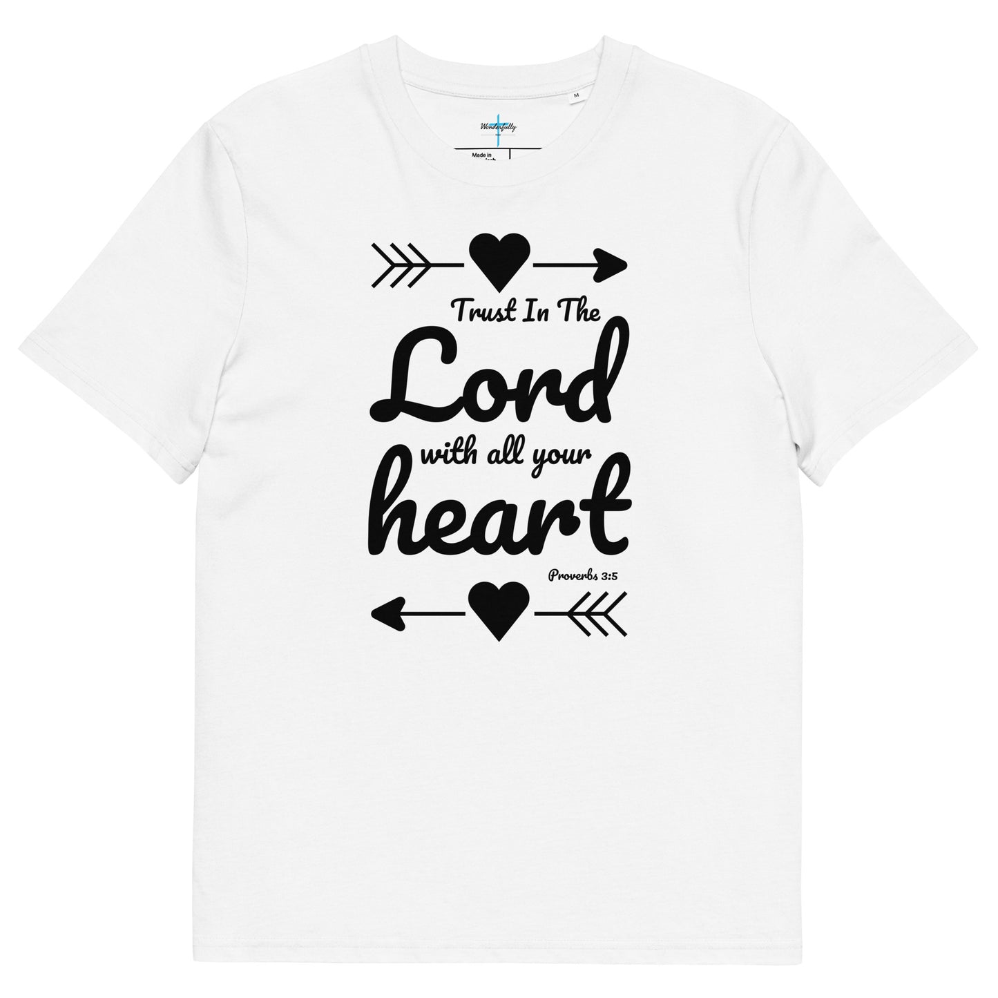 Trust the Lord with all your Heart - Women's organic cotton t-shirt