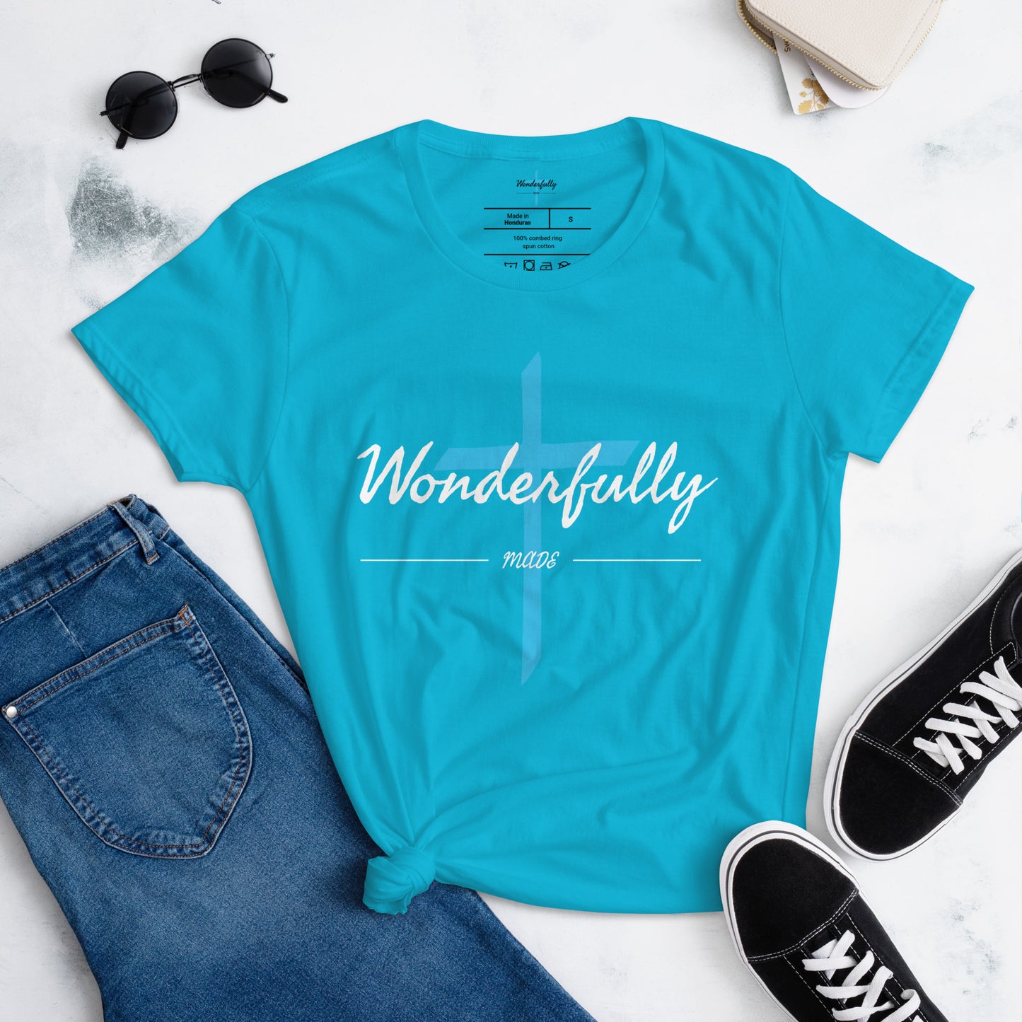 Wonderfully Made Brand Tee - Women's short sleeve t-shirt