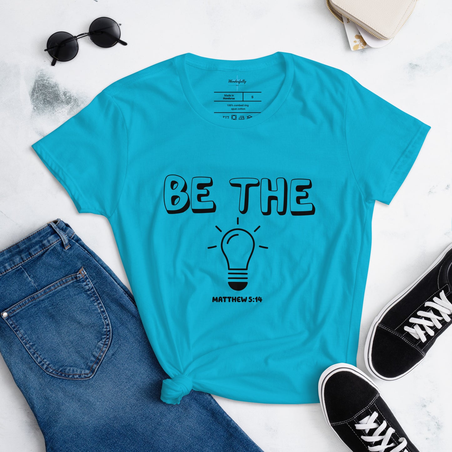 Be the Light - Women's short sleeve t-shirt