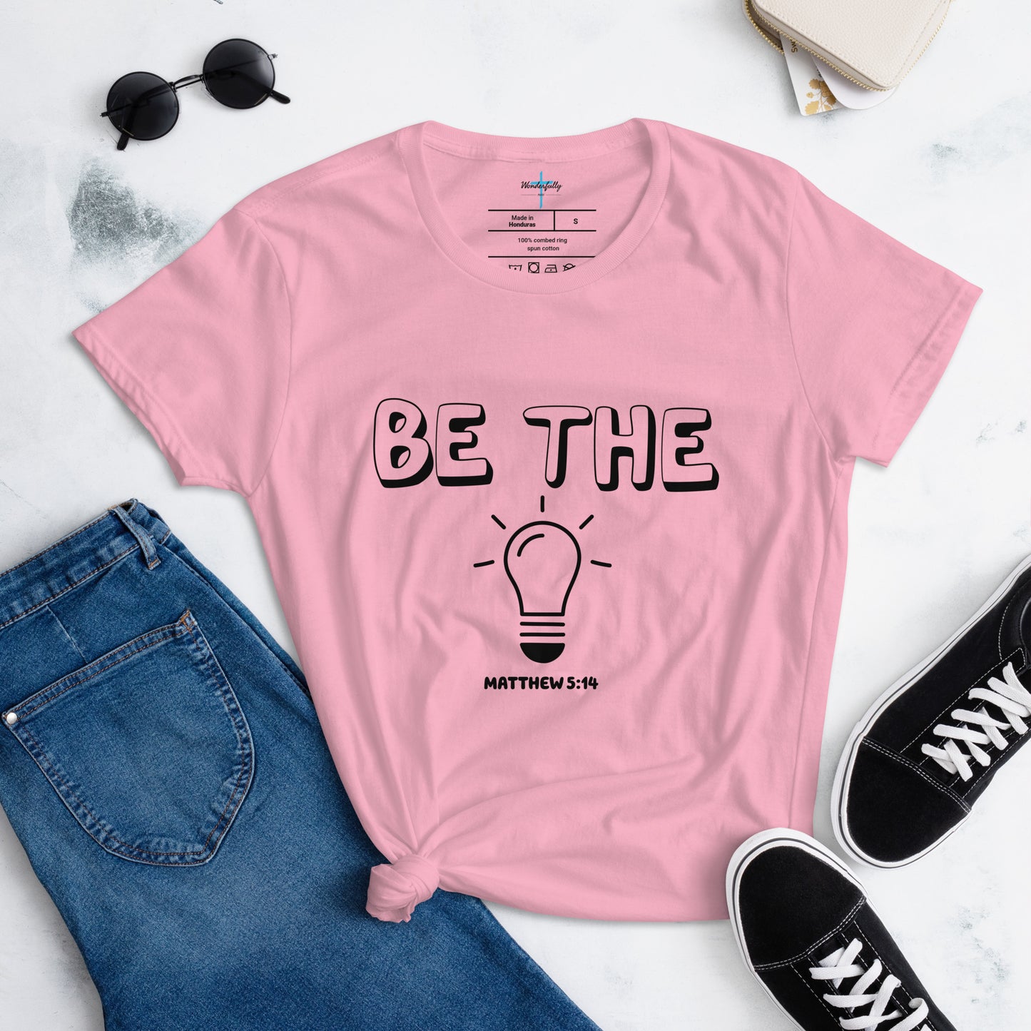 Be the Light - Women's short sleeve t-shirt