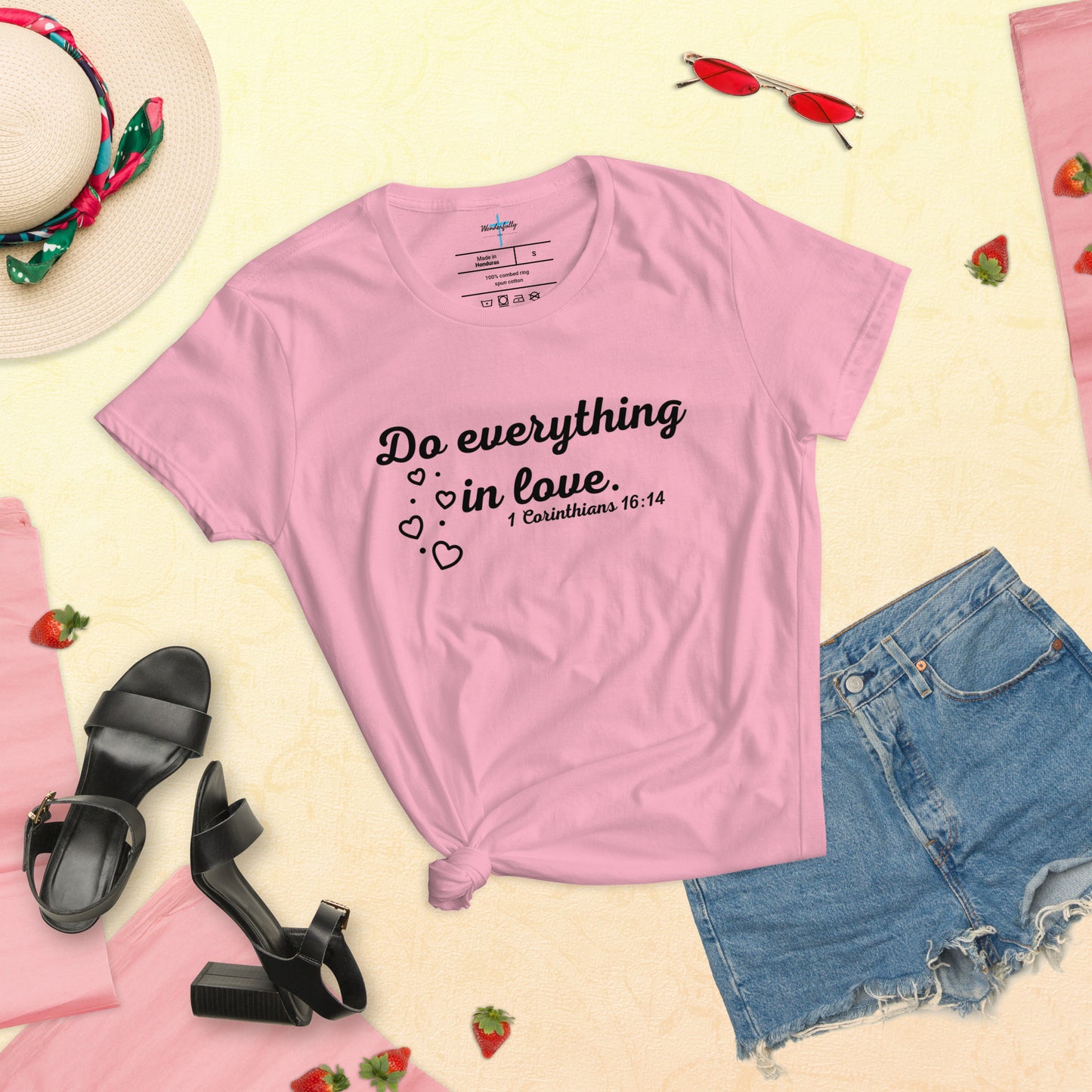 Do Everything in Love - Women's short sleeve t-shirt