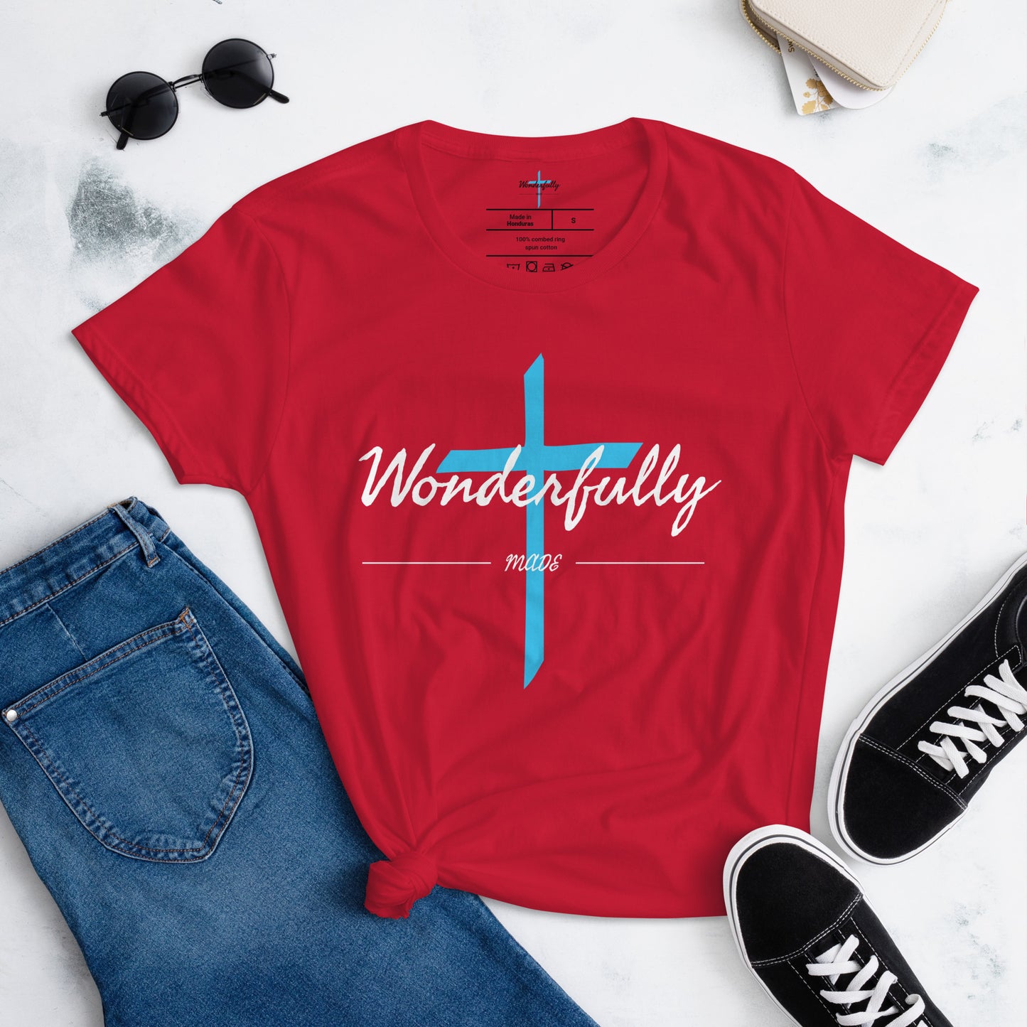 Wonderfully Made Brand Tee - Women's short sleeve t-shirt