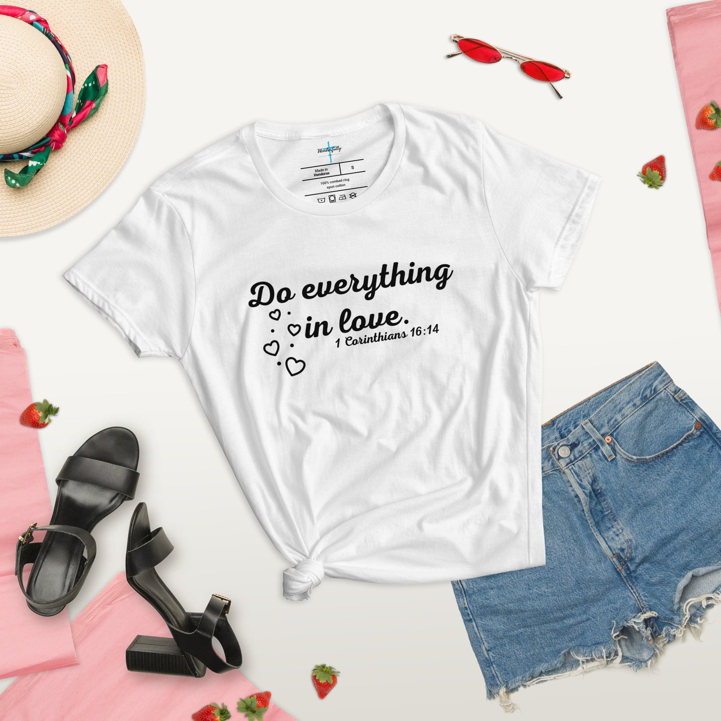 Do Everything in Love - Women's short sleeve t-shirt