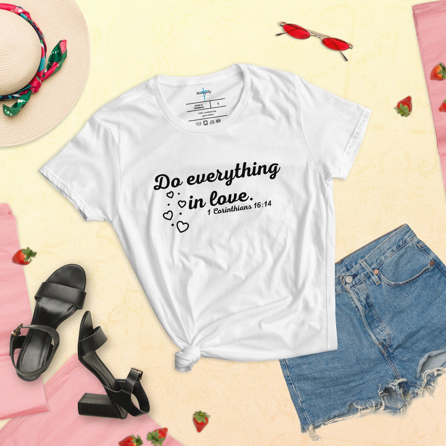 Do Everything in Love - Women's short sleeve t-shirt